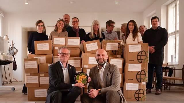 Університет отримає 1000 книг про архітектуру від професійної спільноти Данії