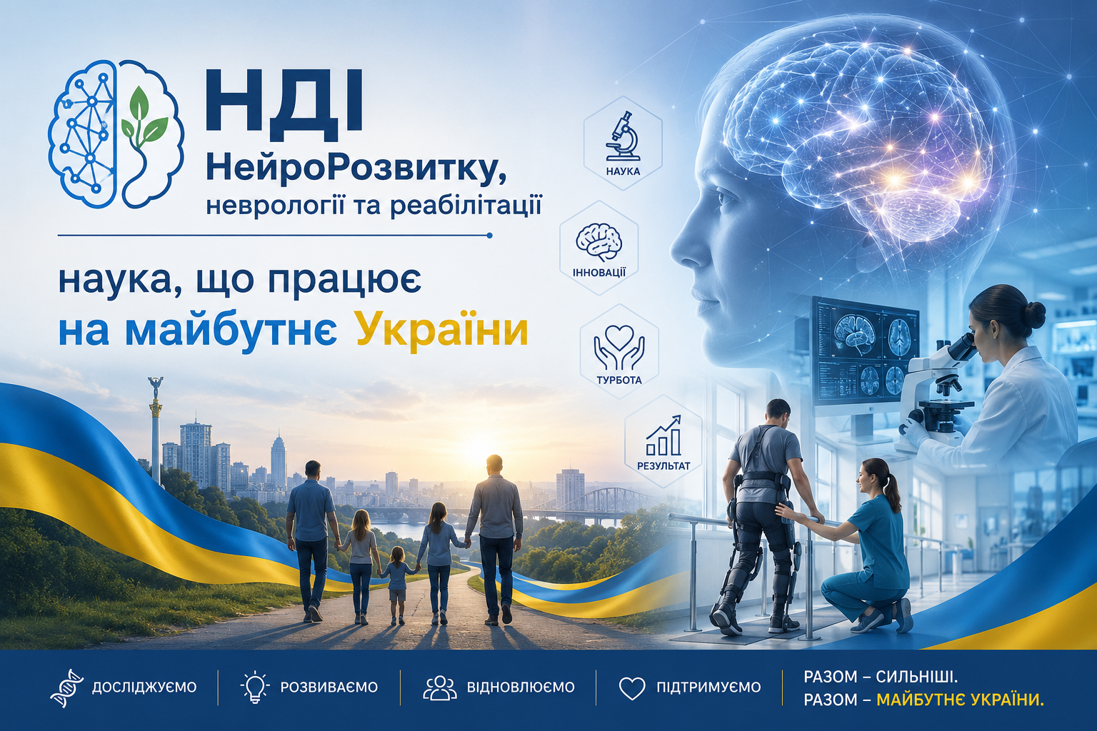 НДІ Нейро Розвитку, неврології та реабілітації: наука, що працює на майбутнє України